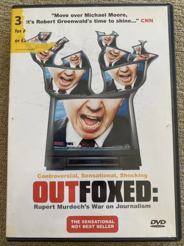 Outfoxed: Ruper Murdoch's War On Journalism 2004 DVD Top-quality