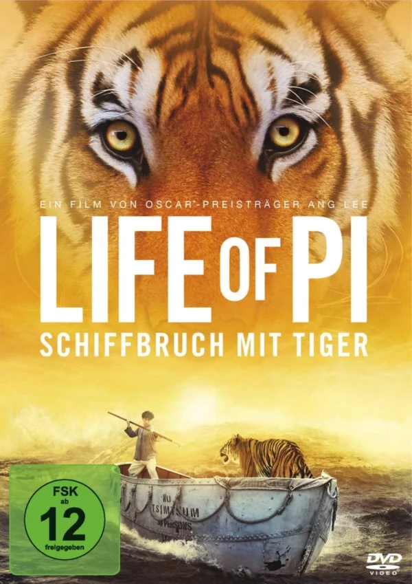 Life of Pi - Schiffbruch mit Tiger 2013 DVD Top-quality Free UK shipping