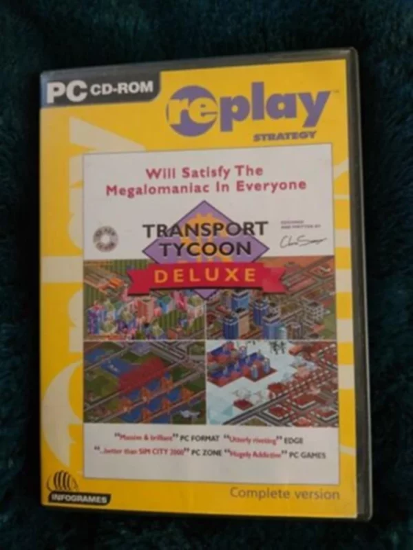 Transport Tycoon: Replay cd-rom 1999 Top-quality Free UK shipping