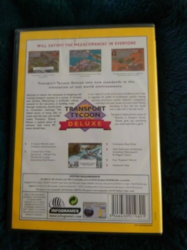 Transport Tycoon: Replay cd-rom 1999 Top-quality Free UK shipping