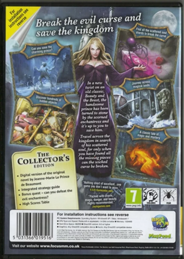 Mystery Legends: Beauty and the Beast Windows 7/XP/Vista 2012 Top-quality