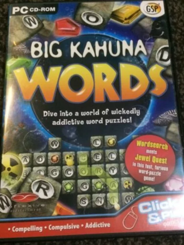 Big Kahuna Words Windows XP/2000/Vista/7 2008 Top-quality Free UK shipping