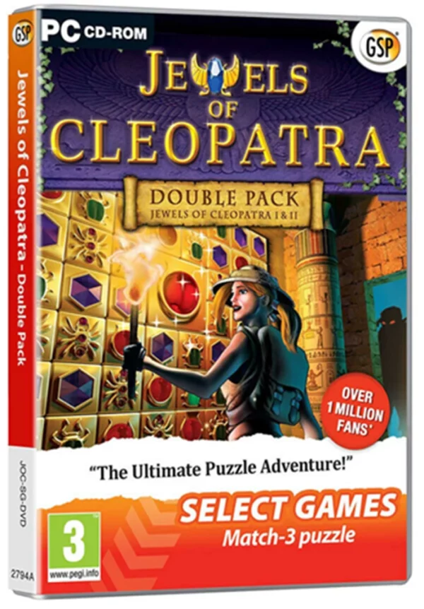 Jewels of Cleopatra Double Pack Windows 7 2007 Top-quality Free UK shipping