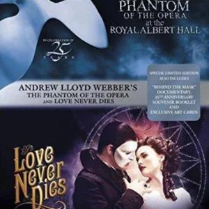 Phantom of the Opera / Love Never Dies Ramin Karimloo, Sierra Boggess 2012 DVD