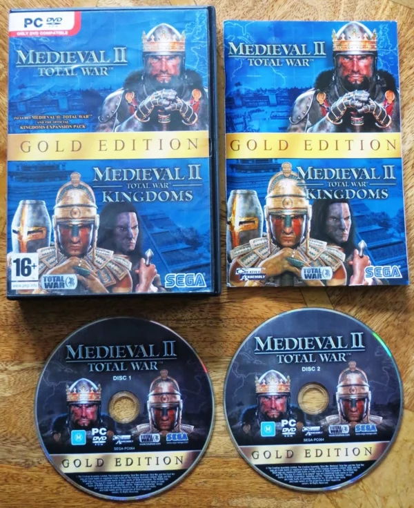 Medieval 2 Total War Gold PC 2013 Top-quality Free UK shipping