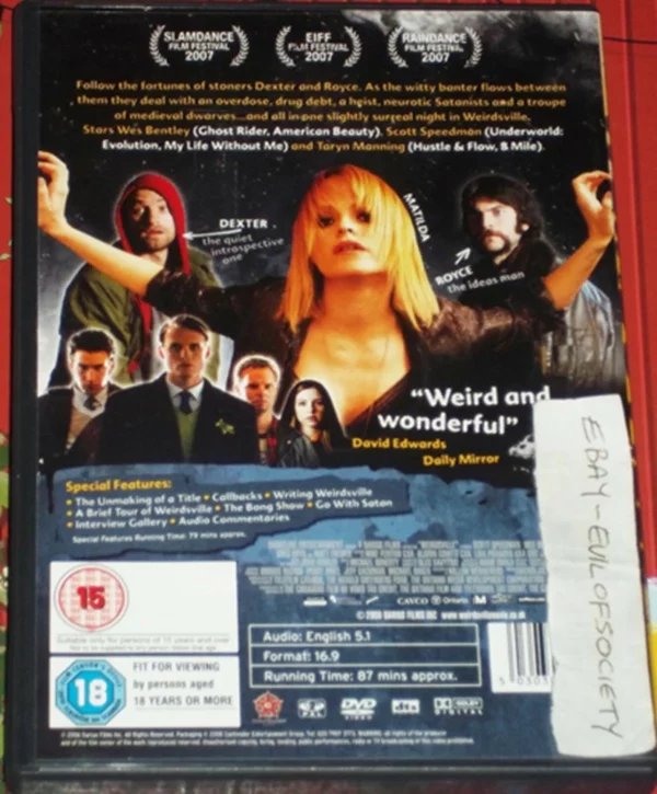 Weirdsville Matt Frewer 2008 DVD Top-quality Free UK shipping