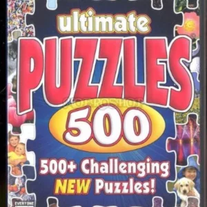 Ultimate Games Puzzles 500 PC 2006 Top-quality Free UK shipping