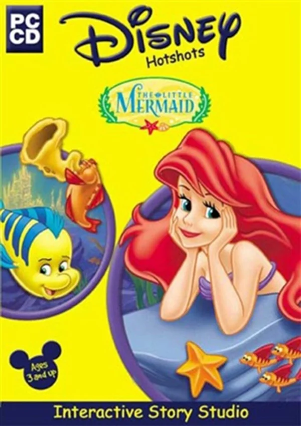 Disney Hotshots: The Little Mermaid Interactive Story Studio Windows 98 1998