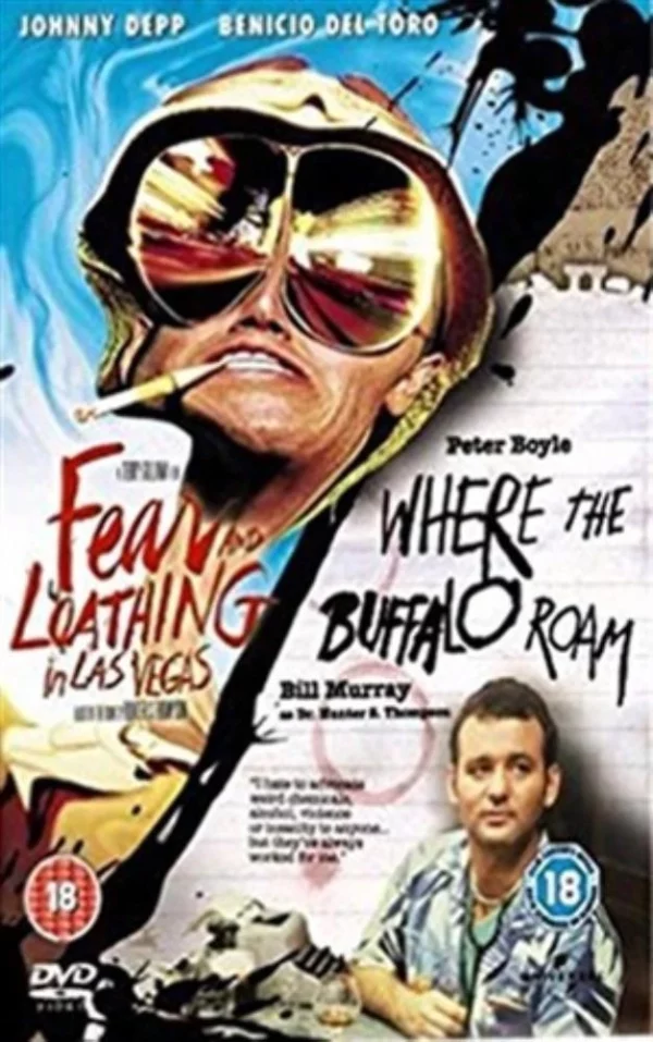 Fear And Loathing In Las Vegas / Where The Buffalo Roam Bill Murray 2005 DVD