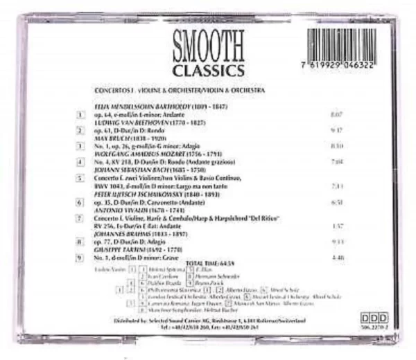 Bruch Violin Concertos various 1995 CD Top-quality Free UK shipping