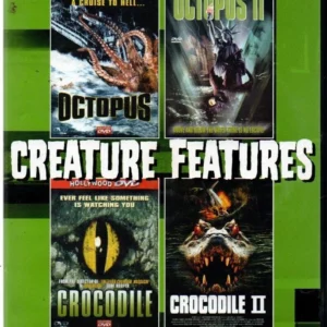 Octopus 1 and 2 / Crocodile 1 and 2 2003 DVD Top-quality Free UK shipping