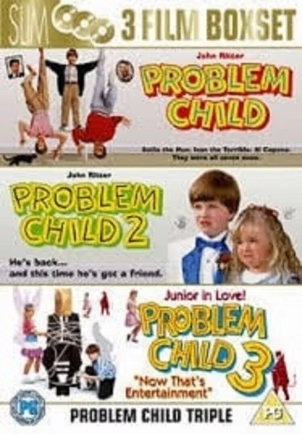 Problem Child 1/Problem Child 2/Problem Child 3 John Ritter DVD Top-quality