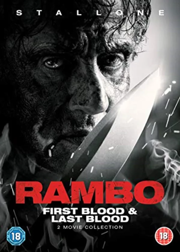 Rambo: First Blood & Last Blood Sylvester Stallone 2020 DVD Top-quality