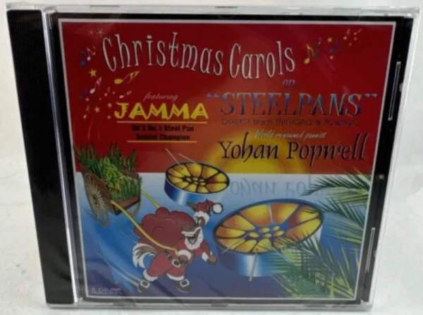 Christmas Carols on Steelpans - New & Sealed Yohan Powell / Jamma 2002 CD