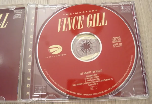 Masters by Vince Gill Vince Gill 1998 CD Top-quality Free UK shipping