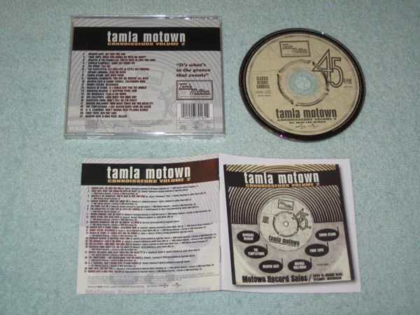 Tamla Motown Connoisseurs 2 Various 2003 CD Top-quality Free UK shipping