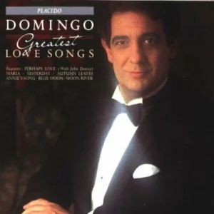 Greatest Love Songs Placido Domingo 1988 CD Top-quality Free UK shipping