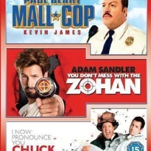 Mall Cop/You Don't Mess with the Zohan Adam Sandler 2009 DVD Top-quality