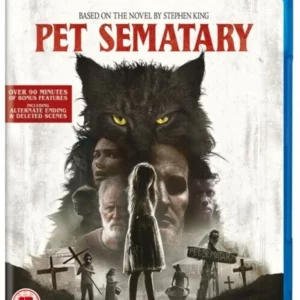 Pet Sematary Jason Clarke 2019 Blu-ray Top-quality Free UK shipping