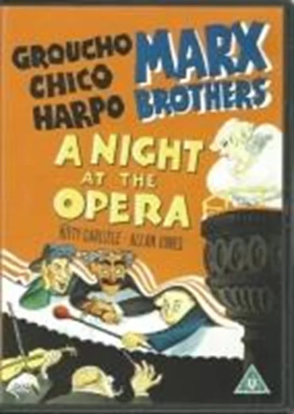 A Night at the Opera Groucho Marx 1935 New DVD Top-quality Free UK shipping