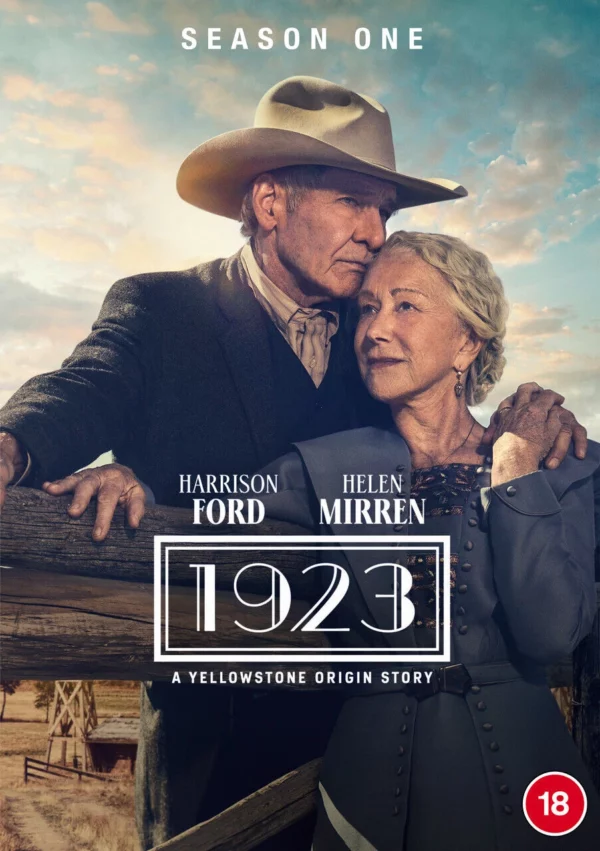 1923 Season One DVD Box Set 2023 Yellowstone Origin Story 2023 New DVD