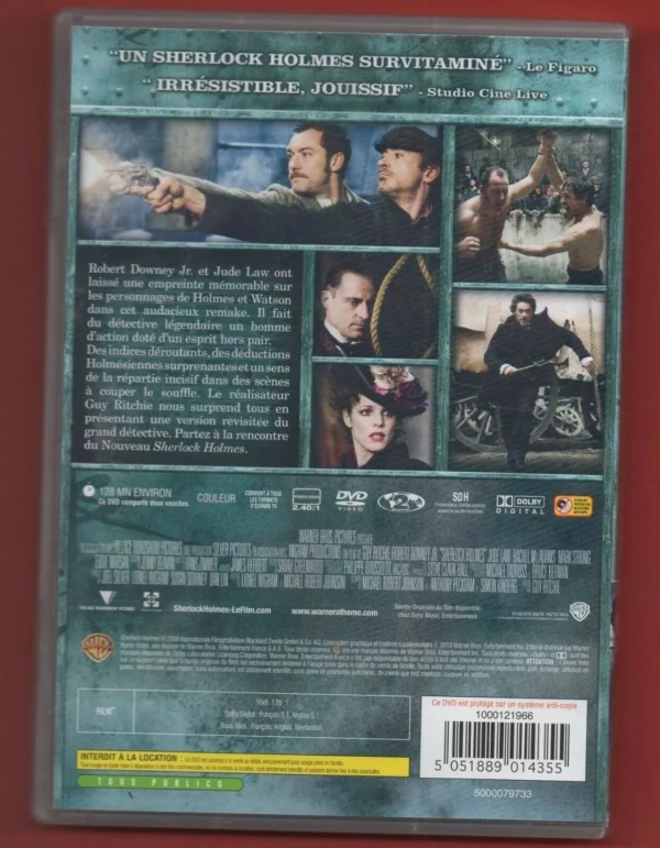 Sherlock Holmes 2010 DVD Top-quality Free UK shipping