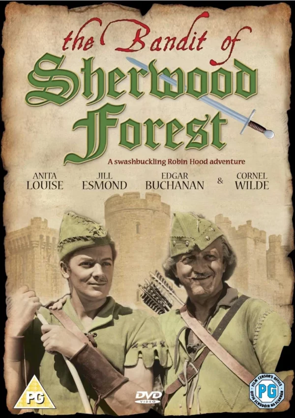 The Bandit of Sherwood Forest Anita Louise 2011 DVD Top-quality