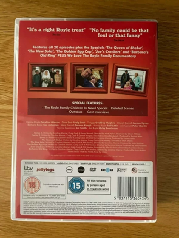 The Royle Family: The Complete Collection Ricky Tomlinson 2013 DVD Top-quality