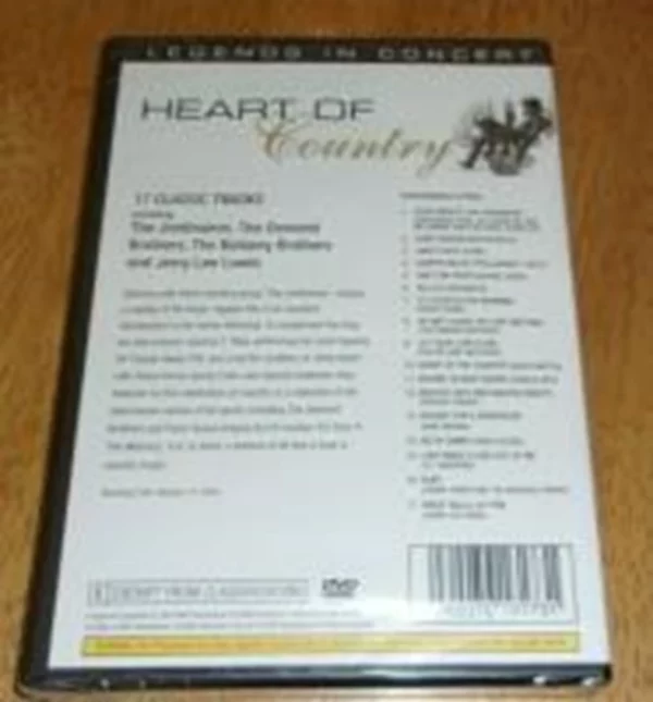 Legends in Concert: Heart of Country Various Artists 2005 DVD Top-quality