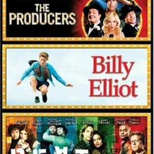 The Producers/Billy Elliott/Rent Nathan Lane 2007 New DVD Top-quality