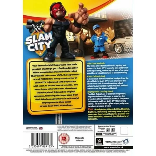 WWE: Slam City John Cena 2014 DVD Top-quality Free UK shipping