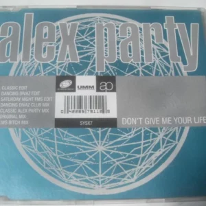 Don't Give Me Your Life Alex Party 1994 CD Top-quality Free UK shipping