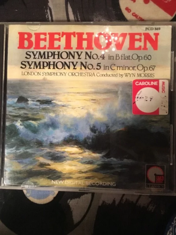 Beethoven: Symphonies Nos. 4 & 5 London Symphony Orchestra 1987 CD Top-quality