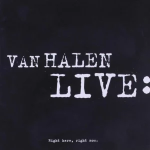 Van Halen Live: Right Here, Right Now Van Halen 1993 CD Top-quality