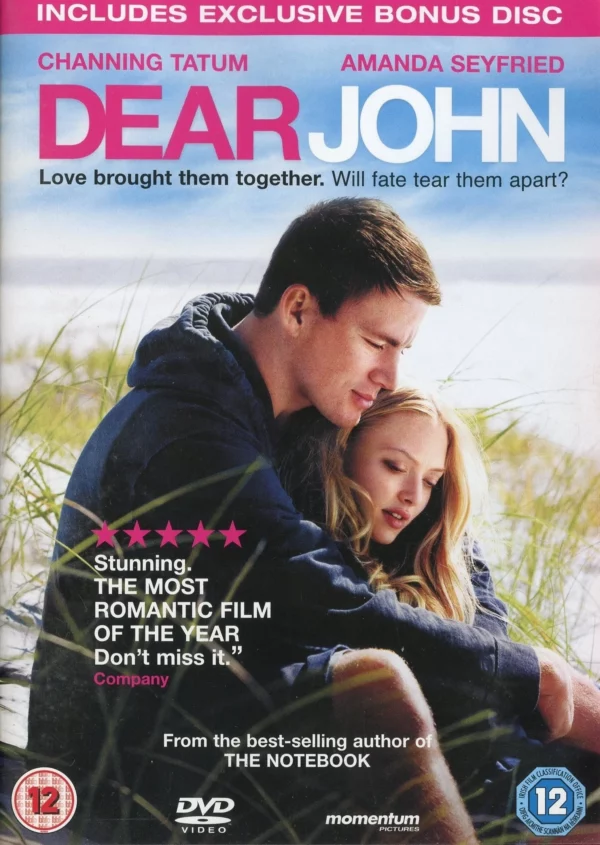 DEAR JOHN Amanda Seyfried 2010 DVD Top-quality Free UK shipping