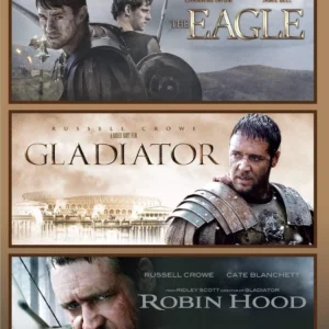 3 Film Box Set: The Eagle / Gladiator / Robin Hood Channing Tatum 2011 DVD