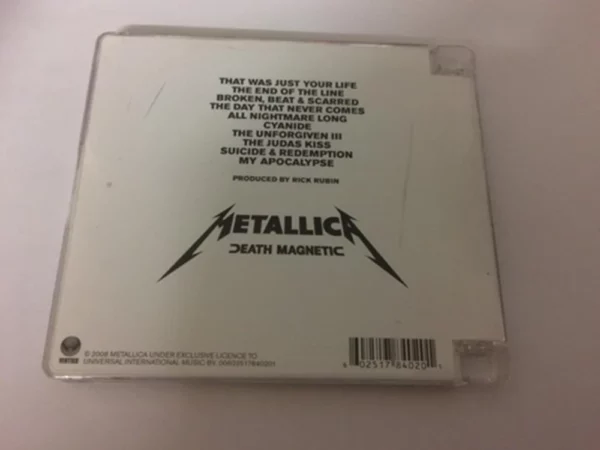 Death Magnetic Metallica 2008 CD Top-quality Free UK shipping