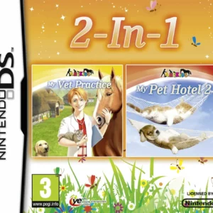 My Vet Practice and Pet Hotel 2: Double Pack Nintendo DS/3D 2012 New Top-quality