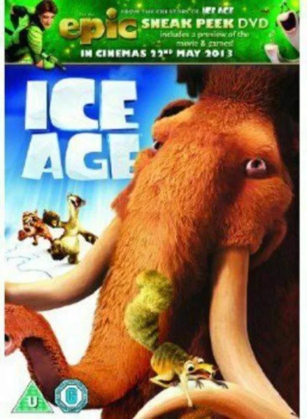 Ice Age (with Epic Activity Bonus Disc) Ray Romano DVD Top-quality