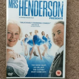 MRS HENDERSON PRESENTS Judi Dench 2006 DVD Top-quality Free UK shipping