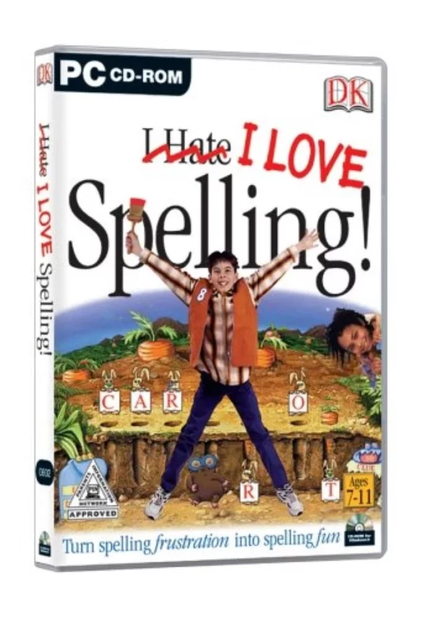 I Love Spelling! Windows 98 2007 New Top-quality Free UK shipping