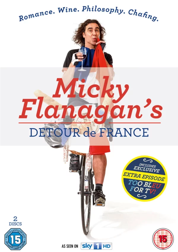 Micky Flanagan's Detour de France Micky Flanagan 2014 DVD Top-quality