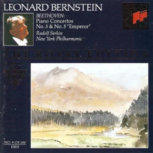 Piano Concertos No.3 & No.5 "Emperor" Leonard Bernstein 1962 CD Top-quality