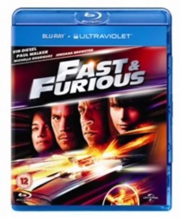 Fast & Furious Vin Diesel 2014 Blu-ray Top-quality Free UK shipping