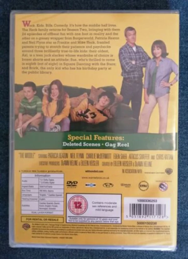 The Middle: Season 2 Patricia Heaton 2019 DVD Top-quality Free UK shipping