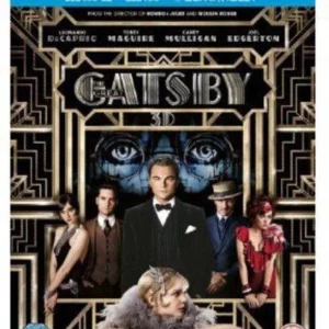 The Great Gatsby Leonardo DiCaprio 2013 New Blu-ray Top-quality