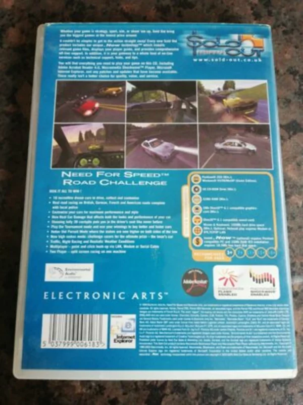 Need For Speed - Road Challenge Windows 95 2003 Top-quality Free UK shipping