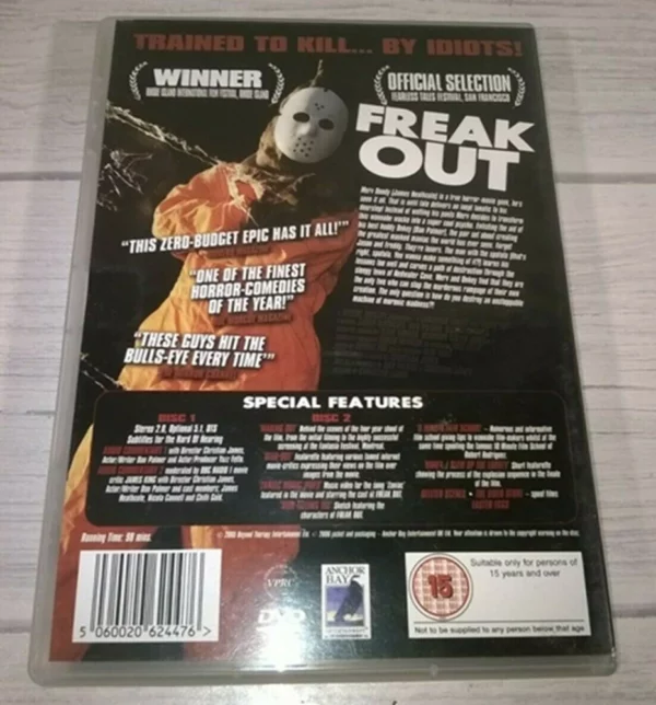 Freak Out Dan Palmer 2006 DVD Top-quality Free UK shipping