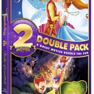 Thumbelina / A Troll in Central Park - Double Pack - Jodi Benson 2013 DVD