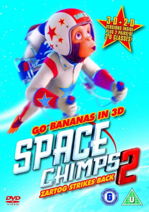 Space Chimps 2 Zack Shada 2010 DVD Top-quality Free UK shipping